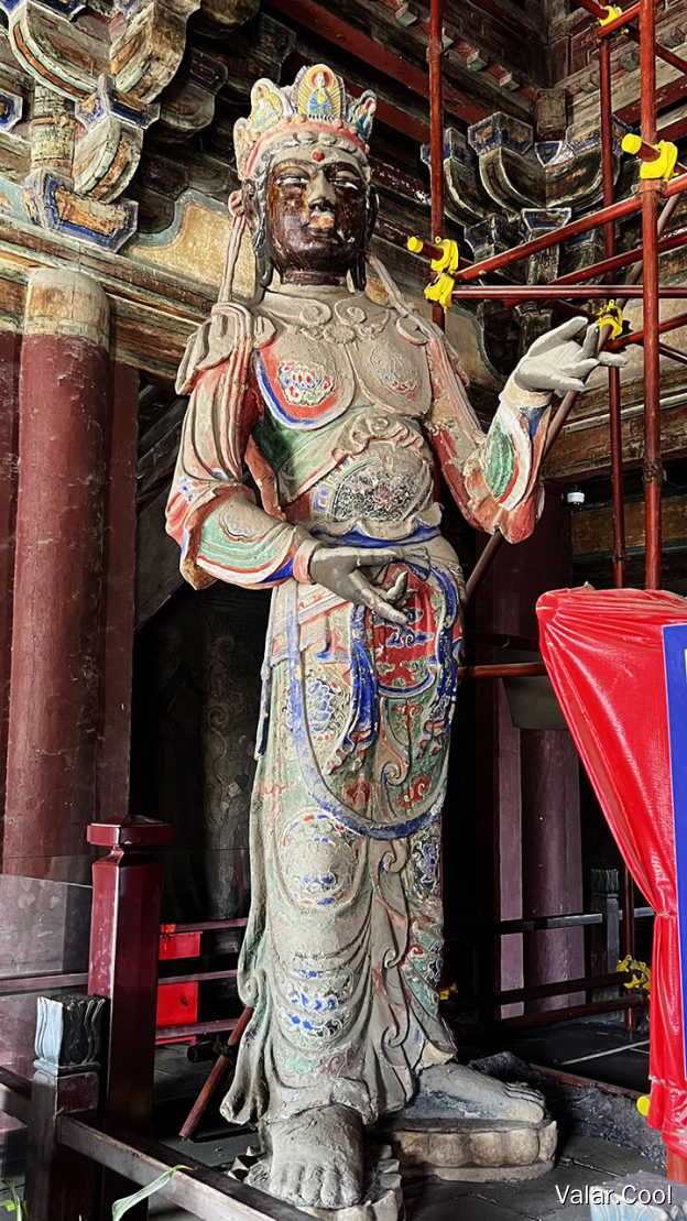 西侧侍女像