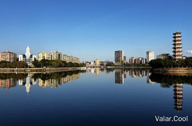 武江浈江与通天塔