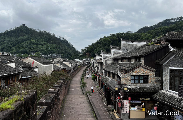 城墙边
